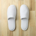 10.5" & 12" Closed Toe Velour Slipper W/Terry Lining And Eva Sole
